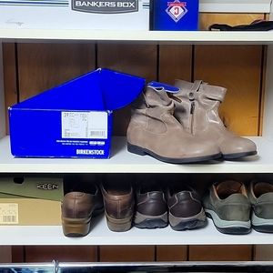 Birkenstock Sarnia Mud Waxed Suede 39 8 Normal width